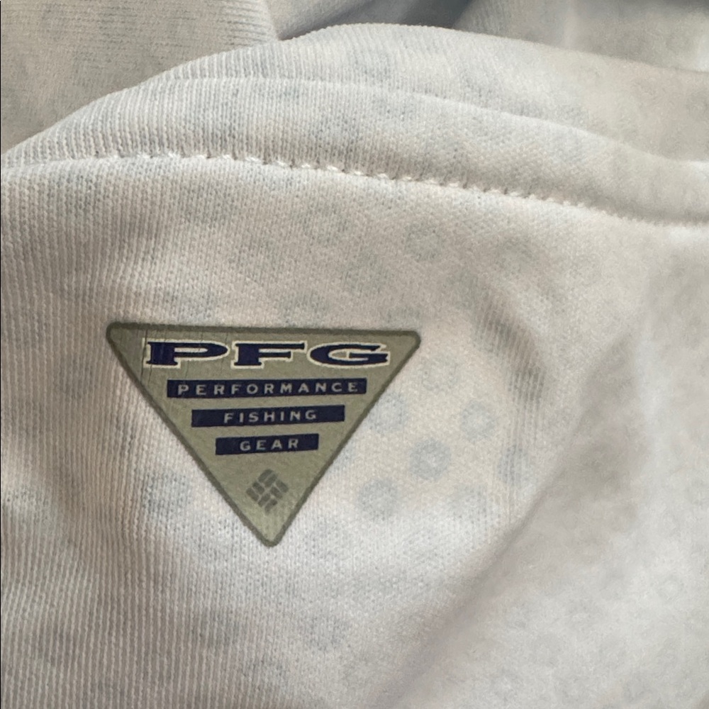 Columbia Light Blue and White T-Shirt - Picture 3 of 4
